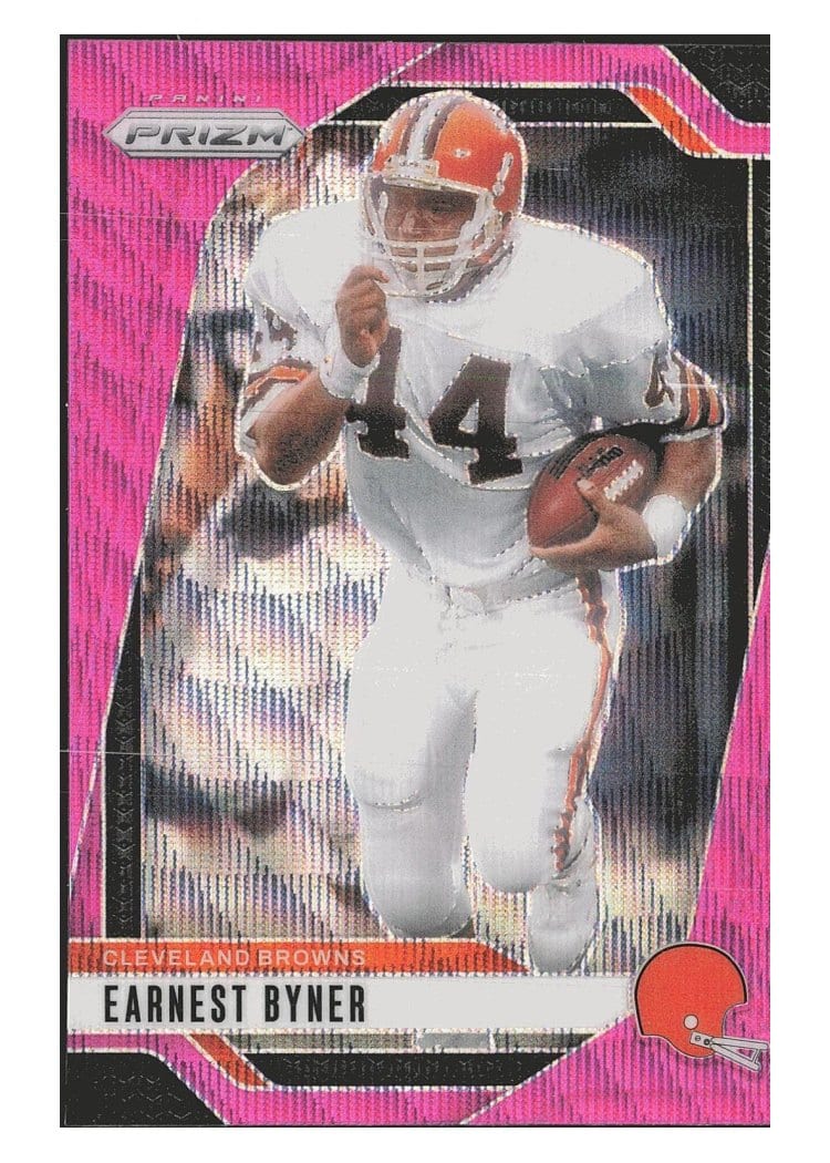 2024 Panini Prizm Base Set Earnest Byner Pink Wave #70 card