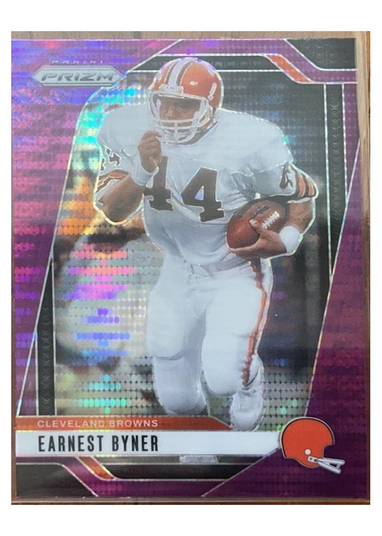 2024 Panini Prizm Base Set Earnest Byner Purple Pulsar #70 card