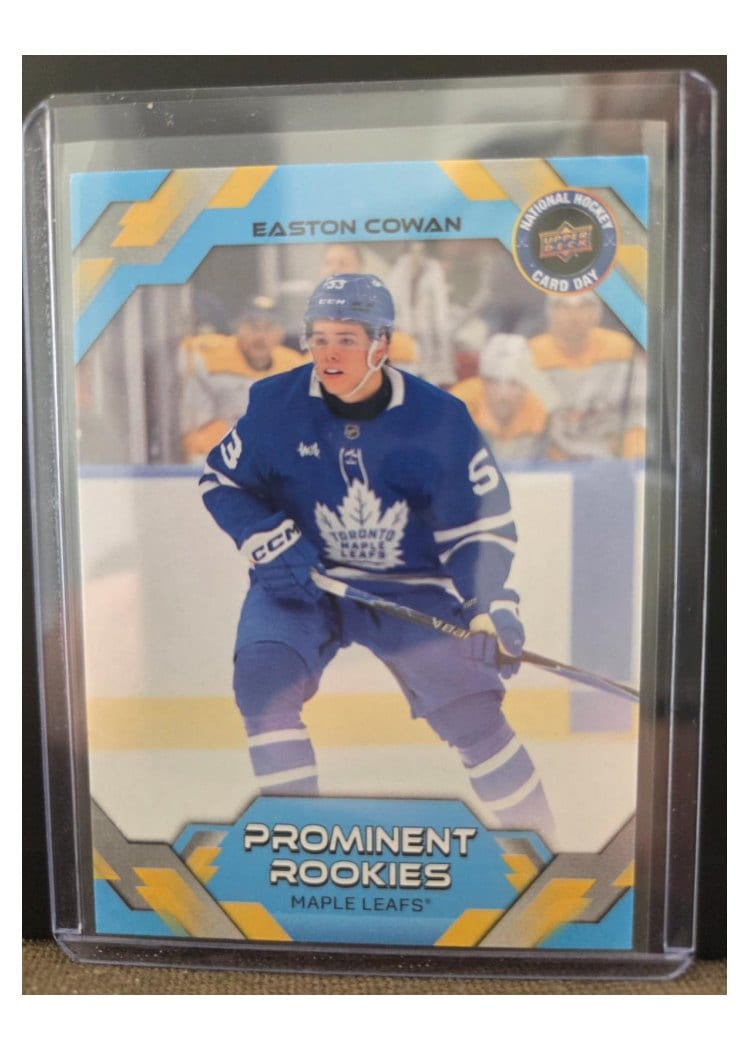 2026 Upper Deck National Hockey Card Day Base Set Easton Cowan #NHCD-9 card