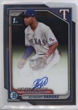 2024 Bowman Chrome Prospects Autographs Echedry Vargas #CPA-EV card