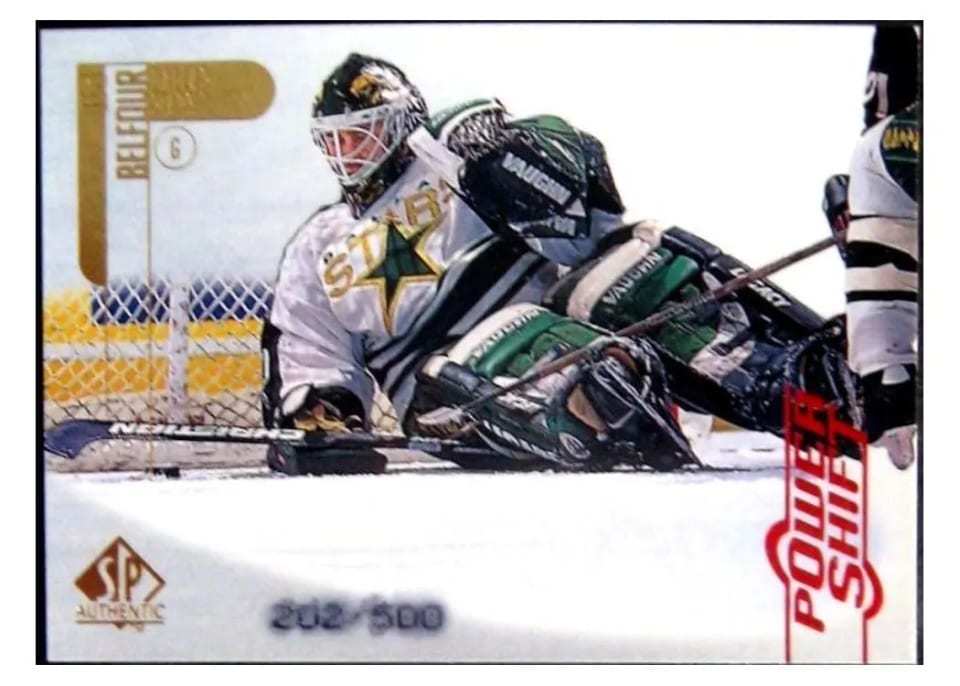 1998 SP Authentic Ed Belfour #26 card