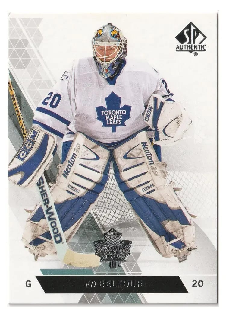 2013 SP Authentic Ed Belfour #38 card