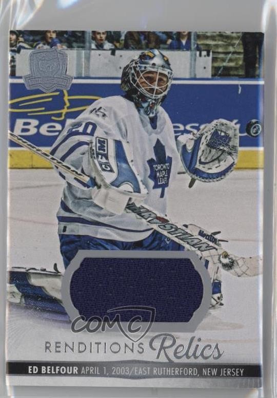 2023-24 Upper Deck The Cup Rendition Relics Ed Belfour #RR-EB card