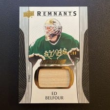 2024-25 Upper Deck Engrained Icons Remnants Ed Belfour #R-EB