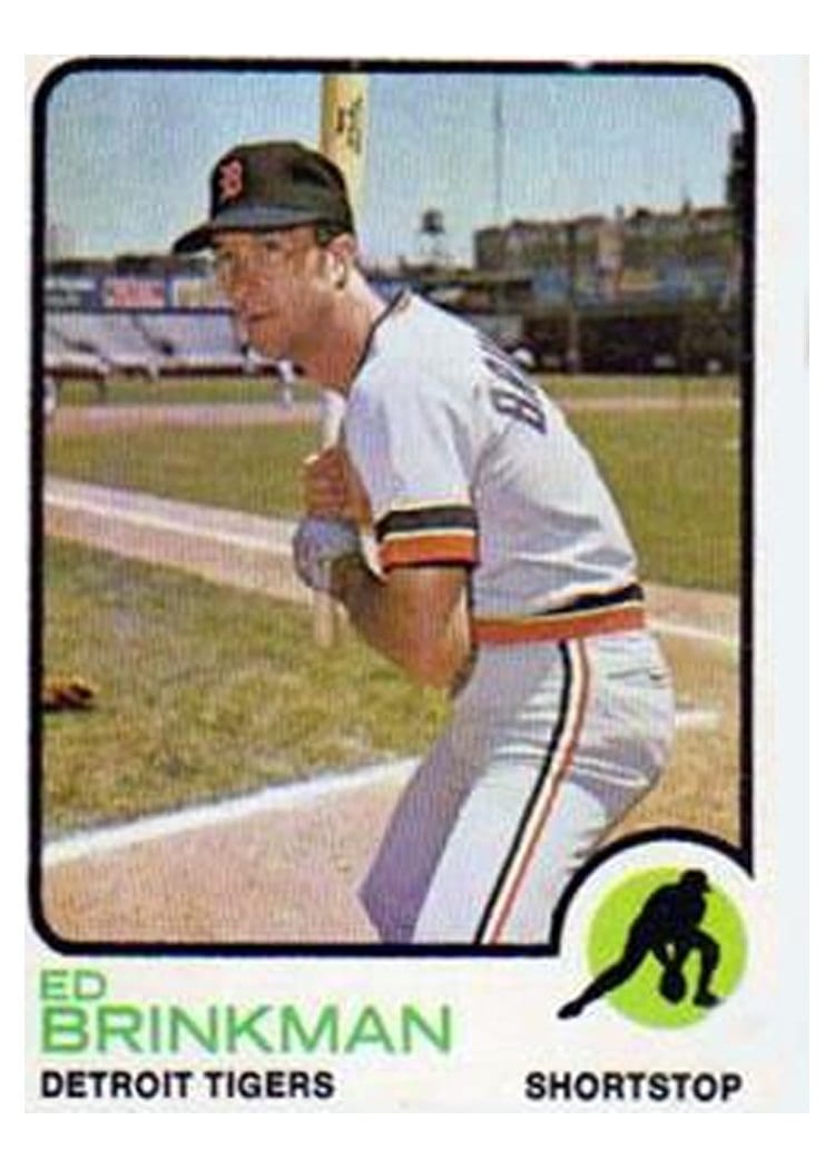 1973 Topps Ed Brinkman #5 card