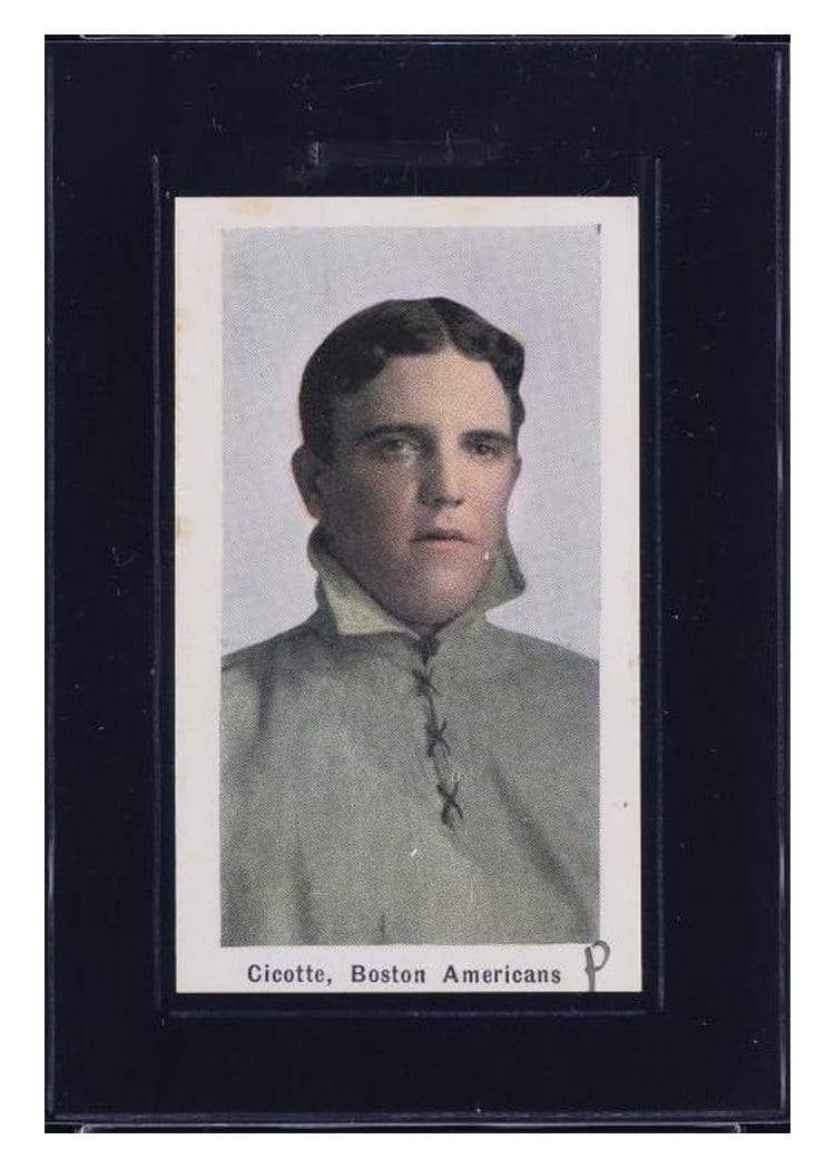 1911 M116 Sporting Life Ed Cicotte card