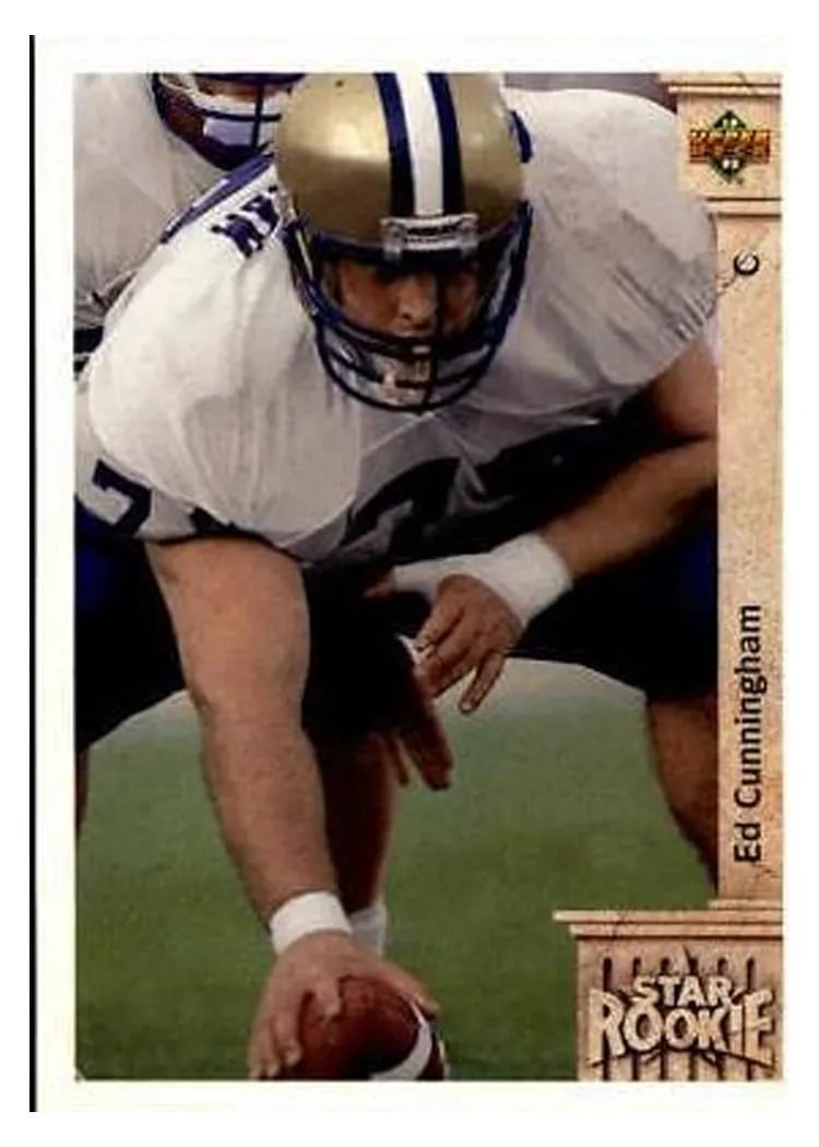 1992 Upper Deck Ed Cunningham #8 card
