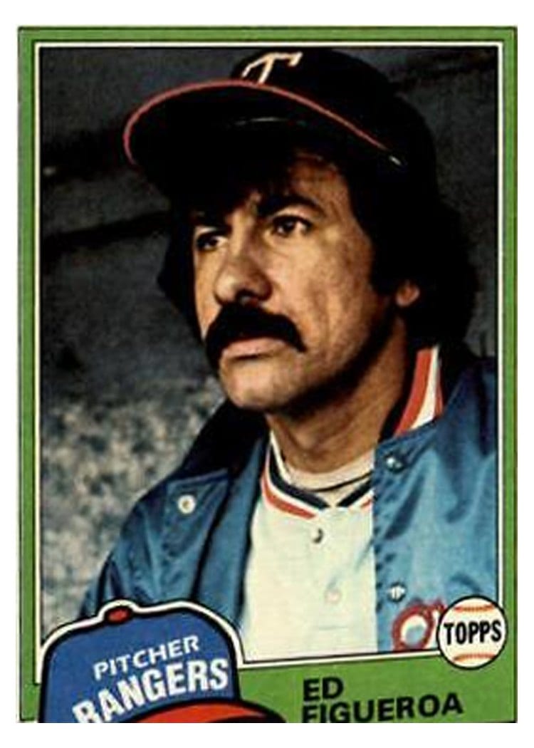 1981 Topps Ed Figueroa #245 card