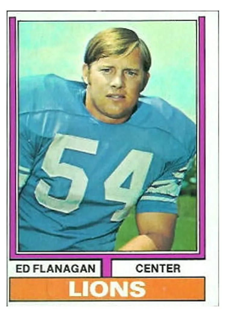 1974 Topps Ed Flanagan #111 card