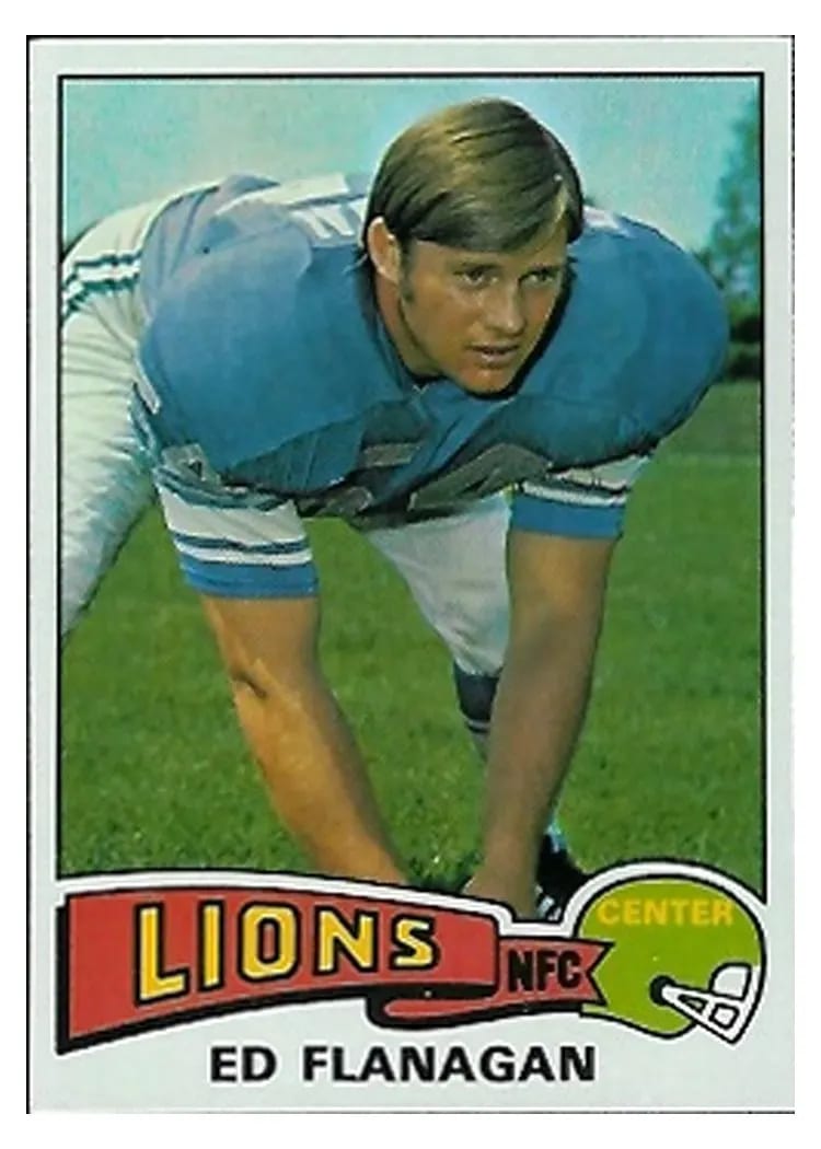 1975 Topps Ed Flanagan #250 card