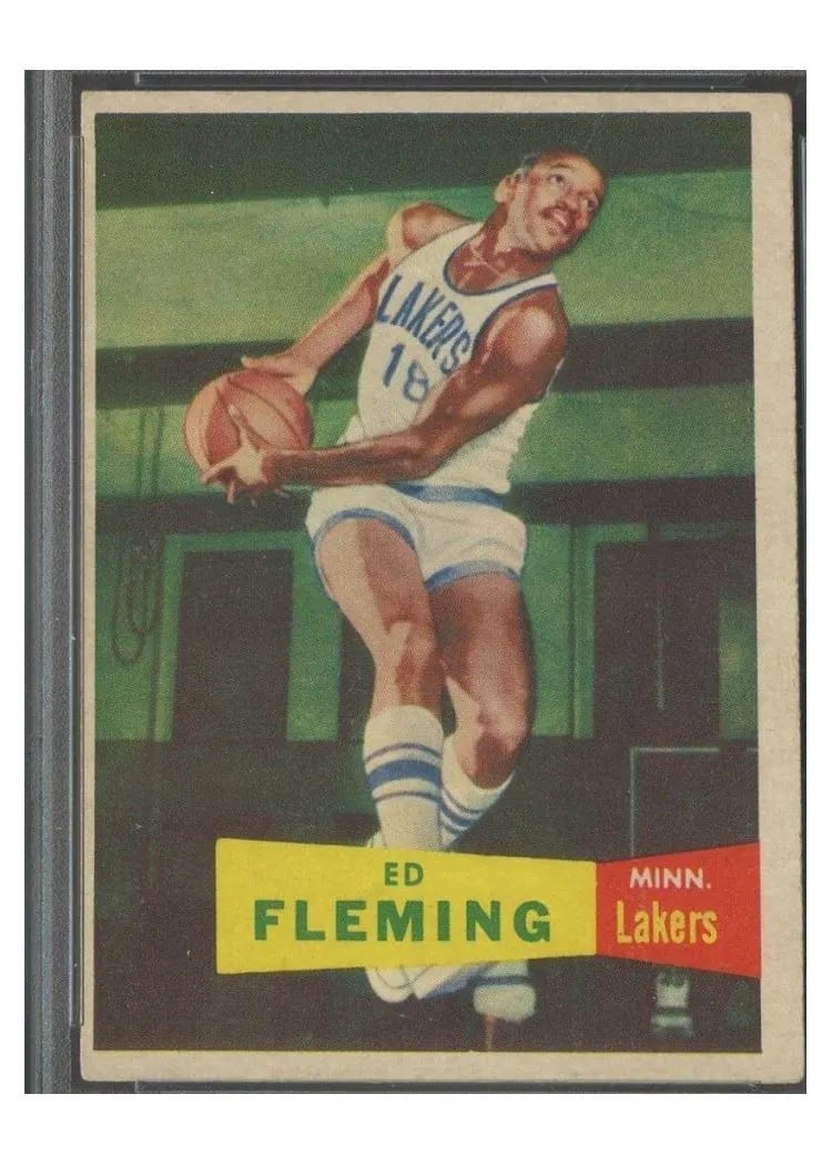 1957 Topps Ed Fleming #79 card