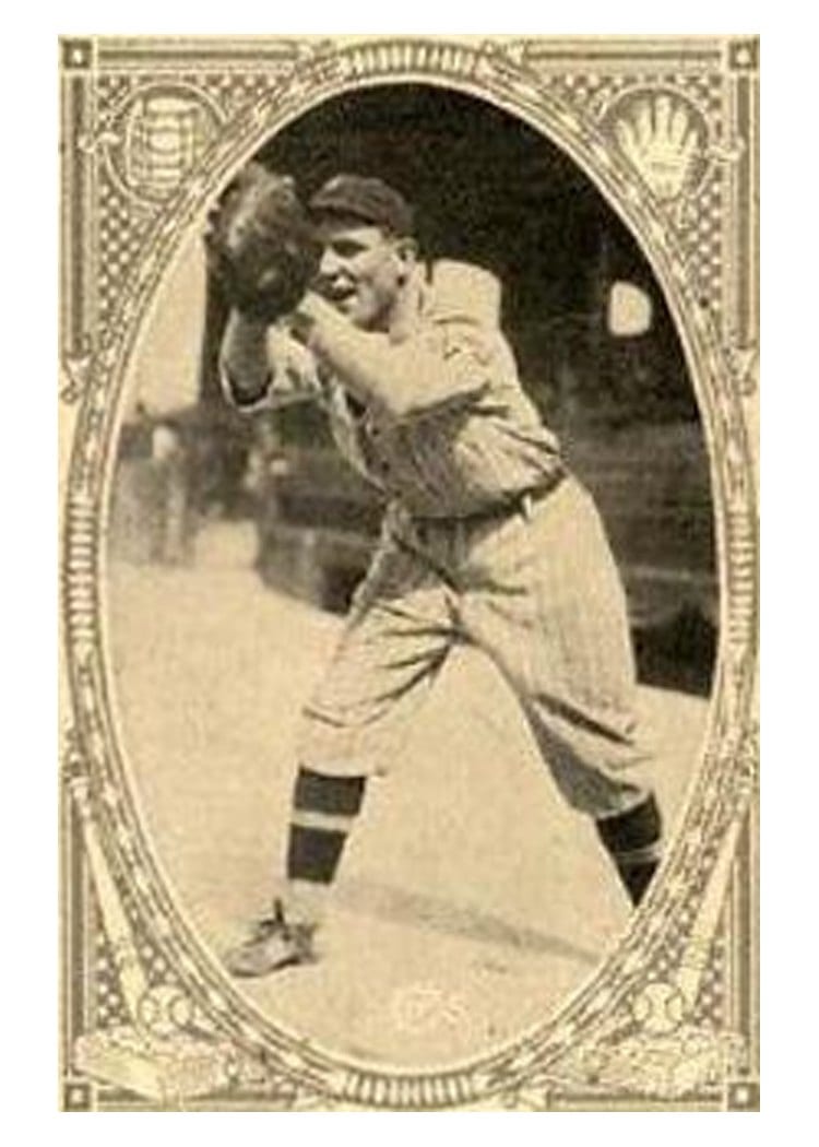 1922 Neilson's Chocolate Type I Ed Gharrity #50 card