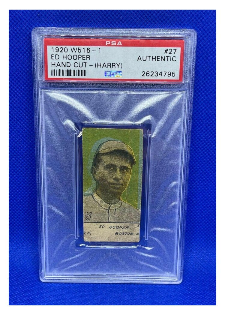 1920 W516 1 Ed Hooper #27 card