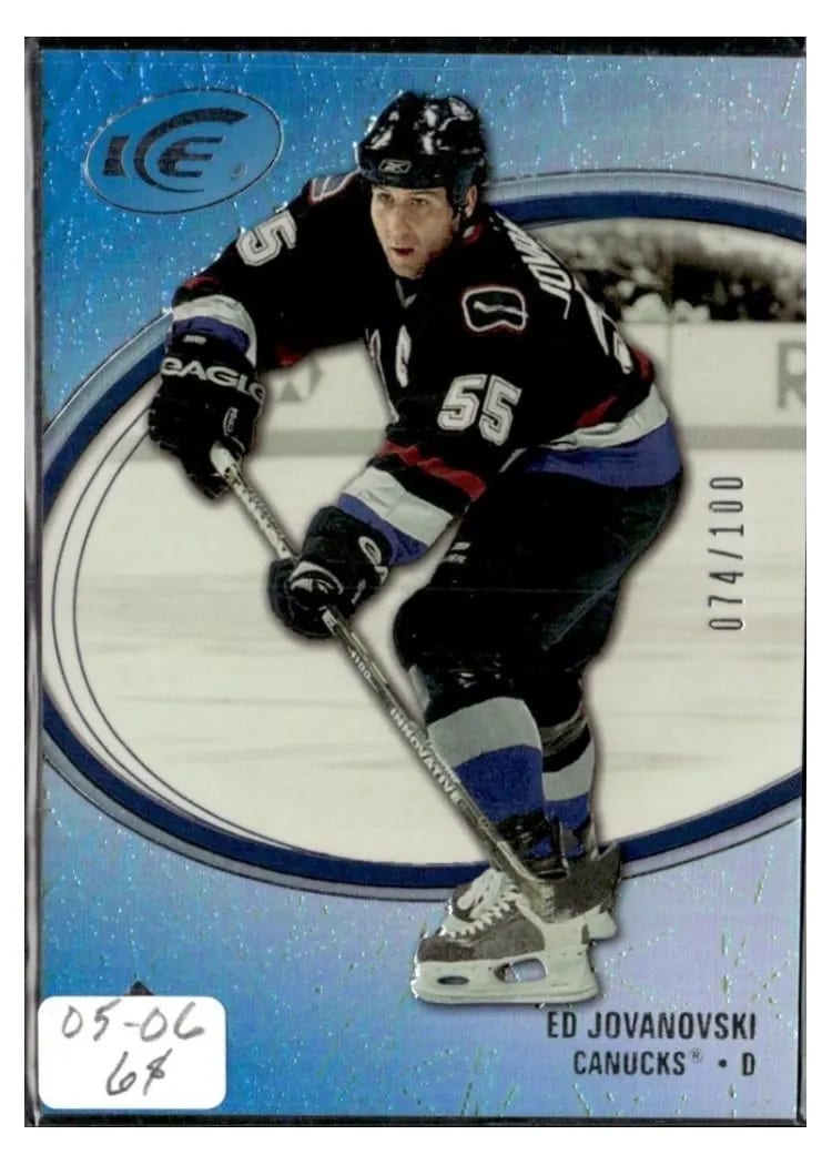 2005 Upper Deck Ice Ed Jovanovski #98 card