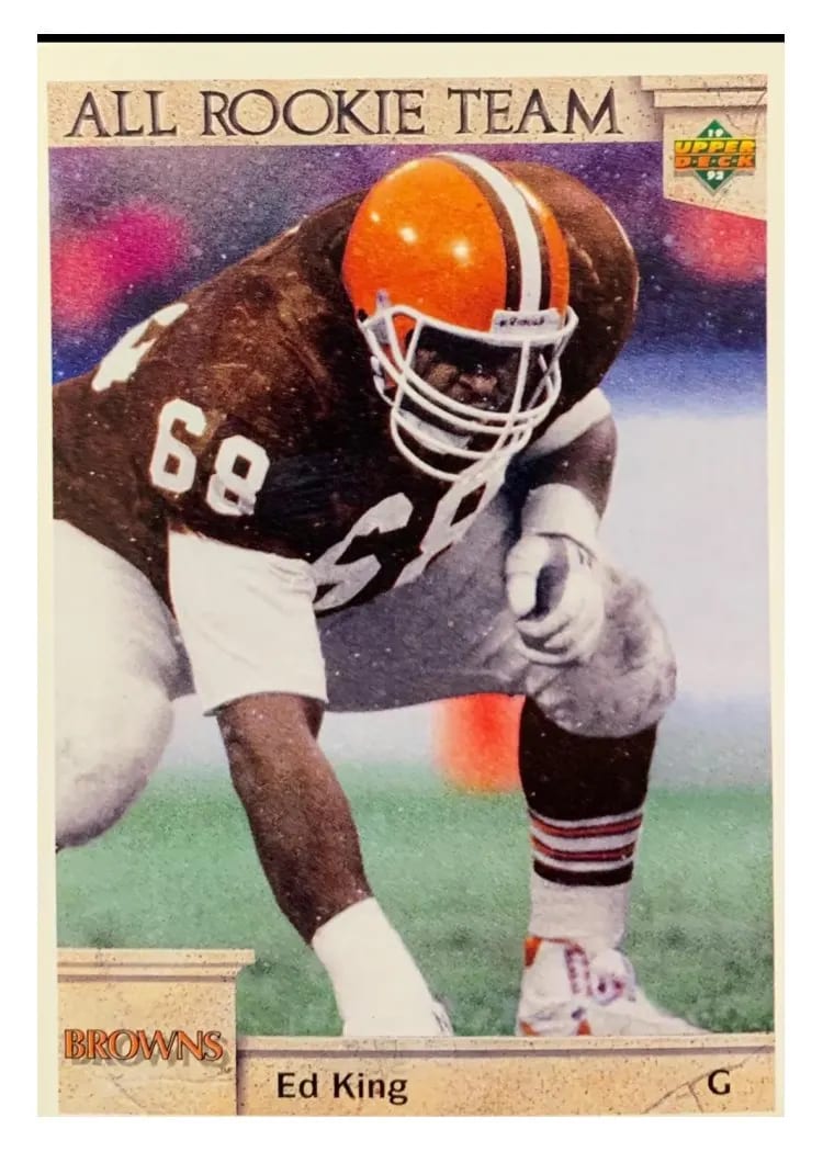 1992 Upper Deck Ed King #40 card