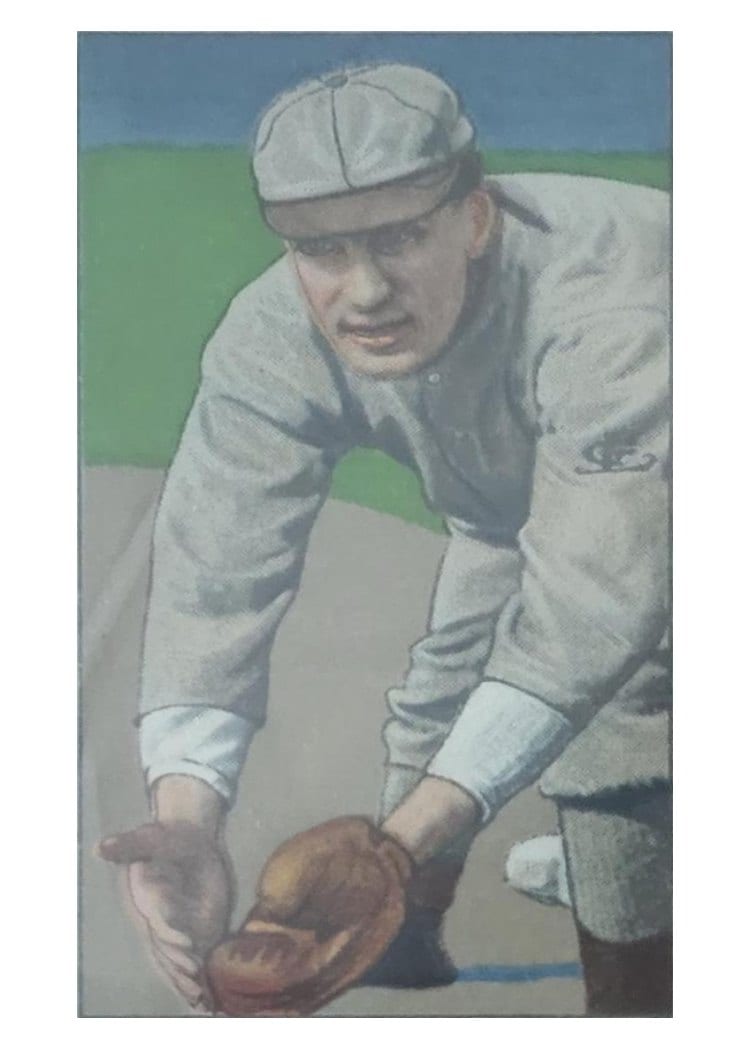 1909 T206 Sweet Caporal 150 Factory 30 Ed Konetchy card