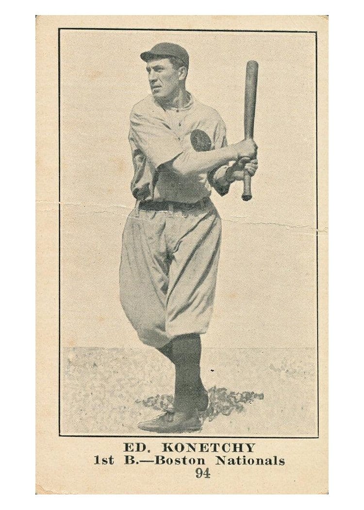1917 Collins McCarthy Ed. Konetchy #94 card