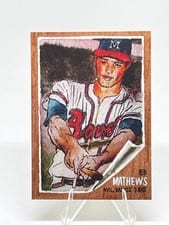 2025 Topps Shoebox Treasures Base Set Ed Mathews #2 card