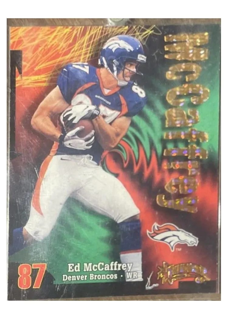 1998 Skybox Thunder Ed McCaffrey #3 card
