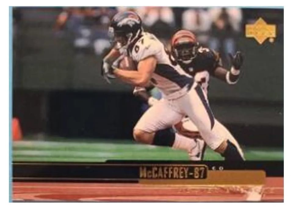1999 Upper Deck Ed McCaffrey #68 card