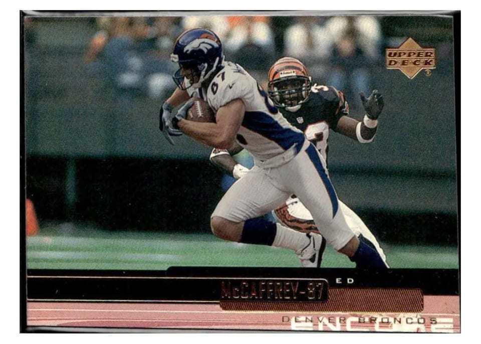 1999 Upper Deck Encore Ed McCaffrey #55 card