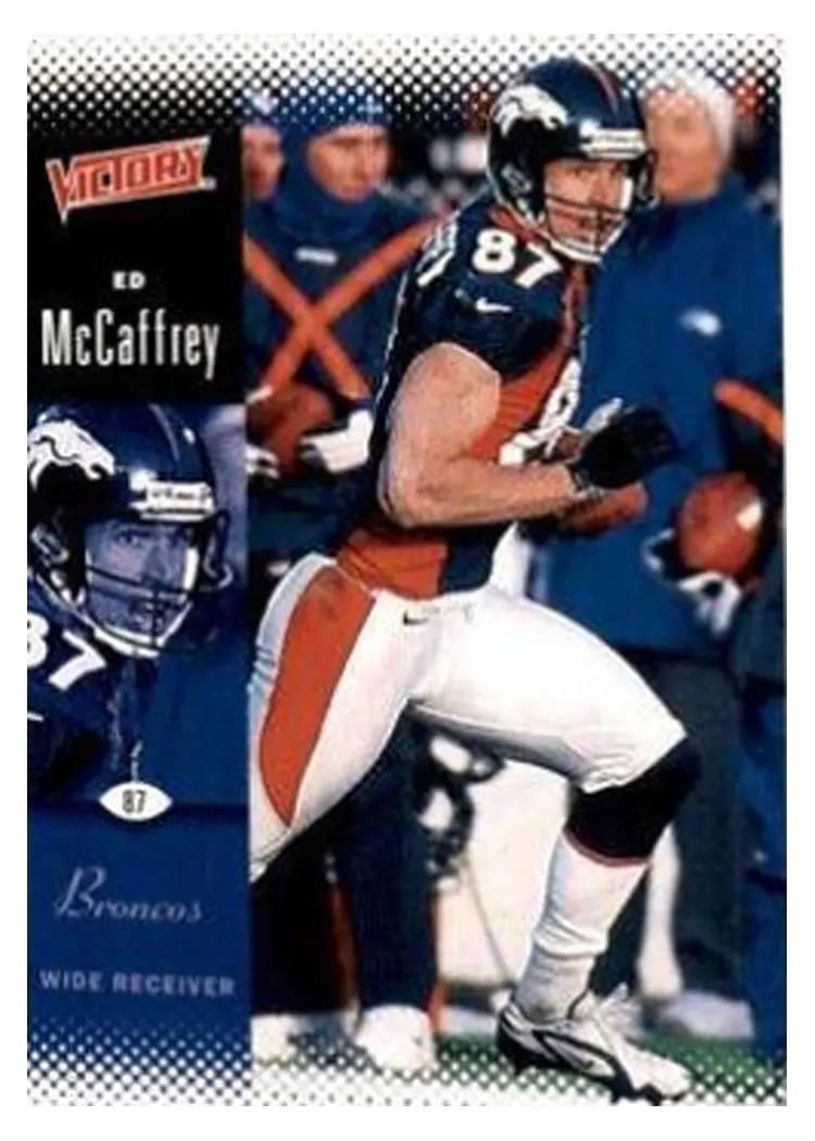 2000 Upper Deck Victory Ed McCaffrey #63 card