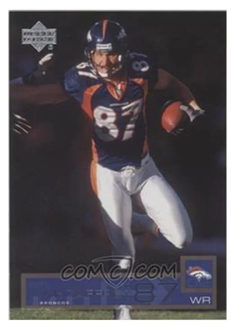 2002 Upper Deck Ed McCaffrey #56 card