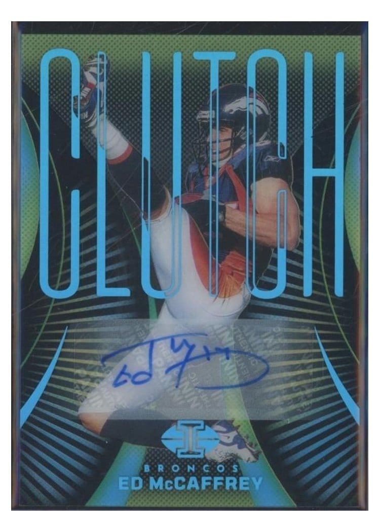 2024 Panini Illusions Clutch Signatures Ed McCaffrey #15 card