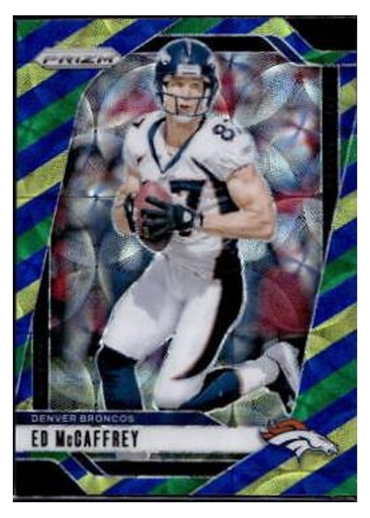 2024 Panini Prizm Base Set Ed McCaffrey #90 card