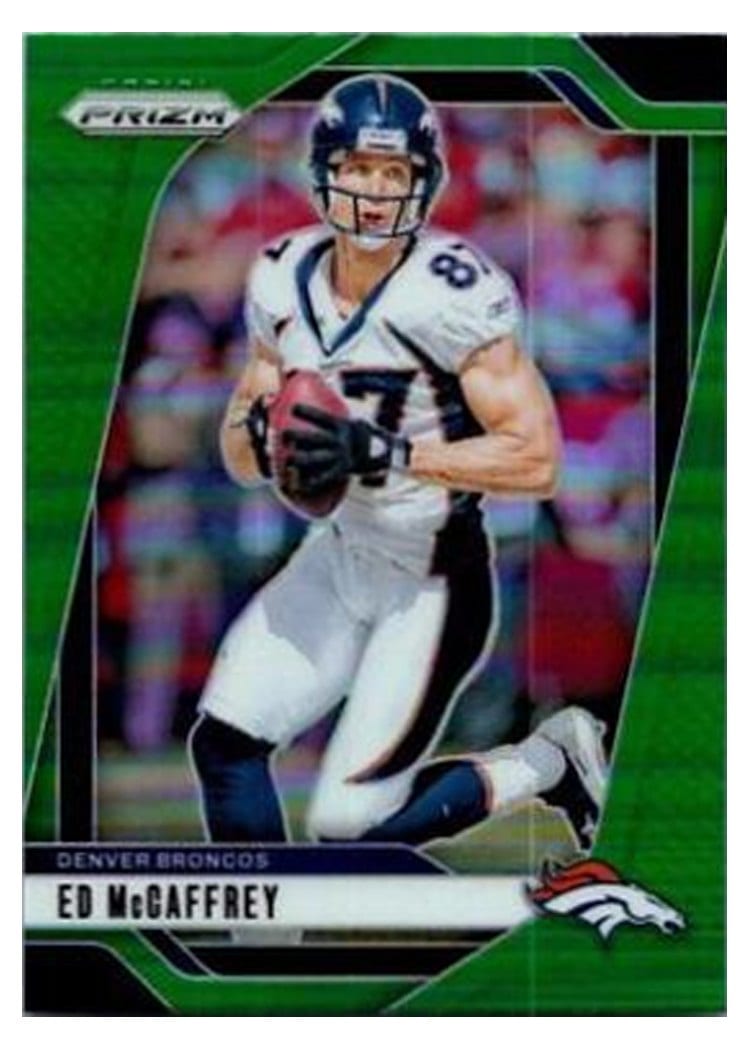 2024 Panini Prizm Base Set Ed McCaffrey #90 card