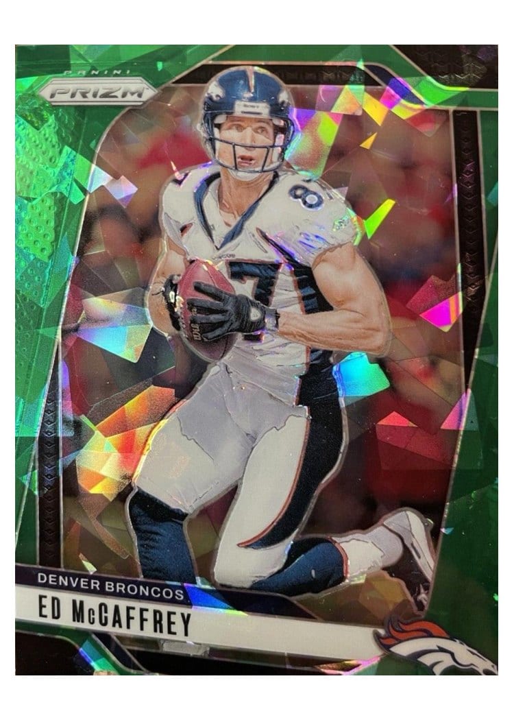 2024 Panini Prizm Base Set Ed McCaffrey #90 card