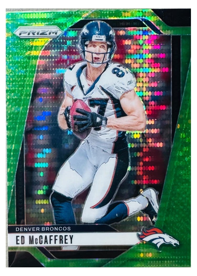 2024 Panini Prizm Base Set Ed McCaffrey #90 card