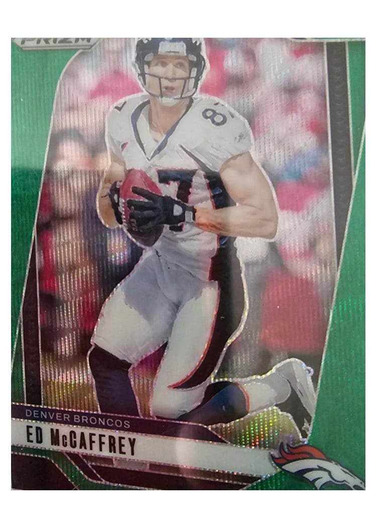 2024 Panini Prizm Base Set Ed McCaffrey #90 card