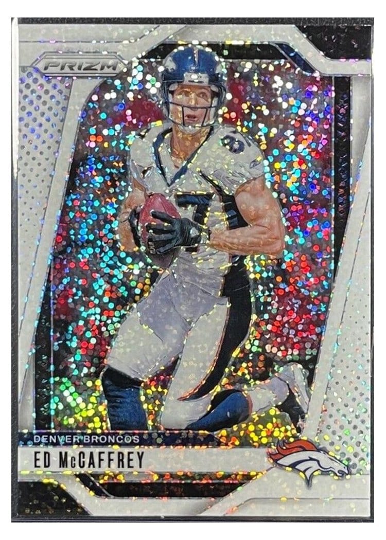 2024 Panini Prizm Base Set Ed McCaffrey #90 card
