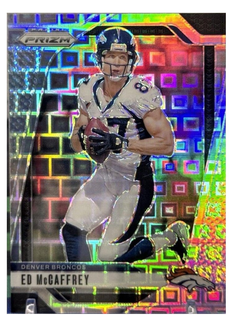 2024 Panini Prizm Base Set Ed McCaffrey #90 card
