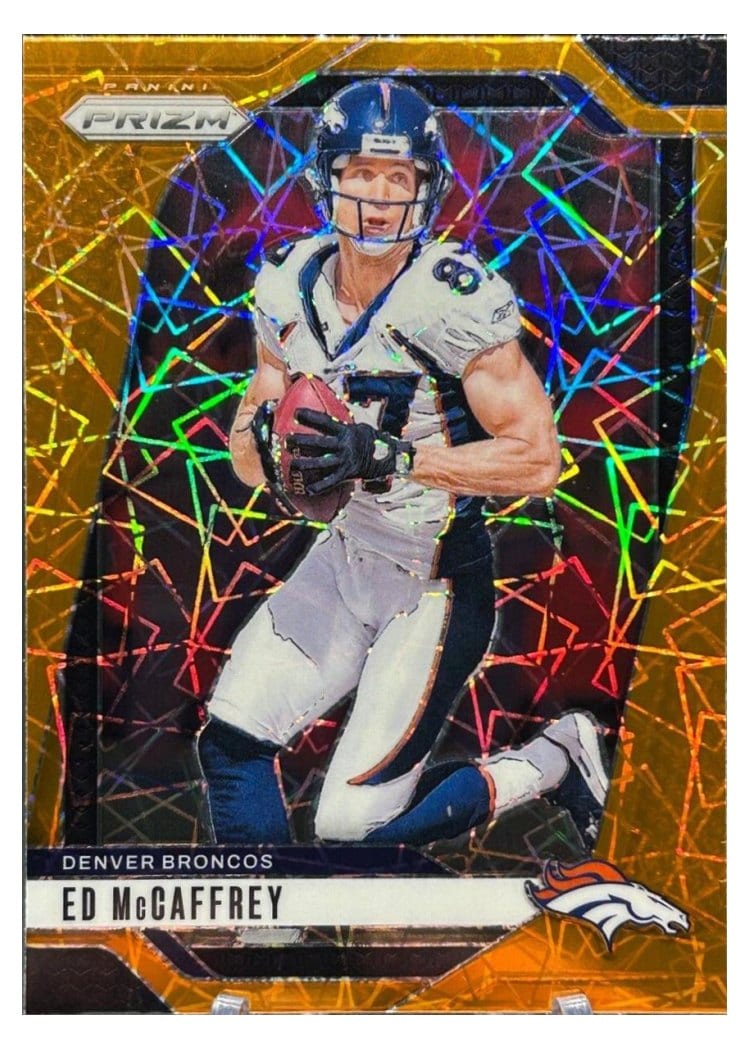 2024 Panini Prizm Base Set Ed McCaffrey #90 card