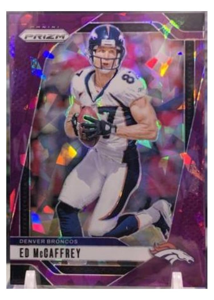 2024 Panini Prizm Base Set Ed McCaffrey #90 card