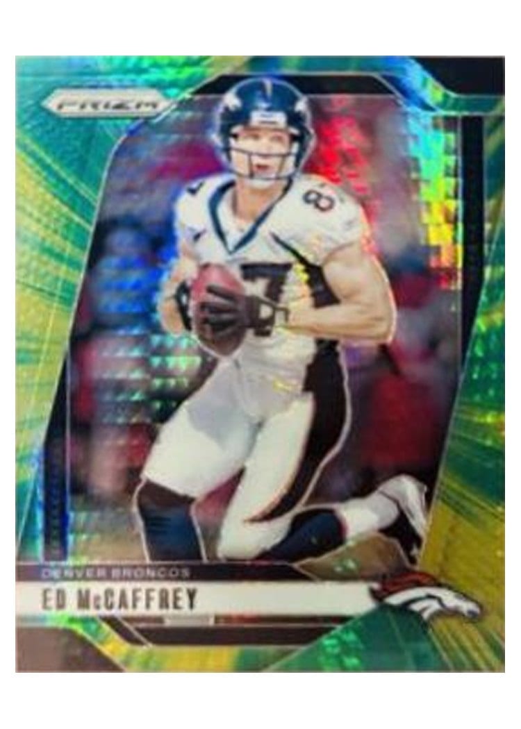 2024 Panini Prizm Base Set Ed McCaffrey #90 card