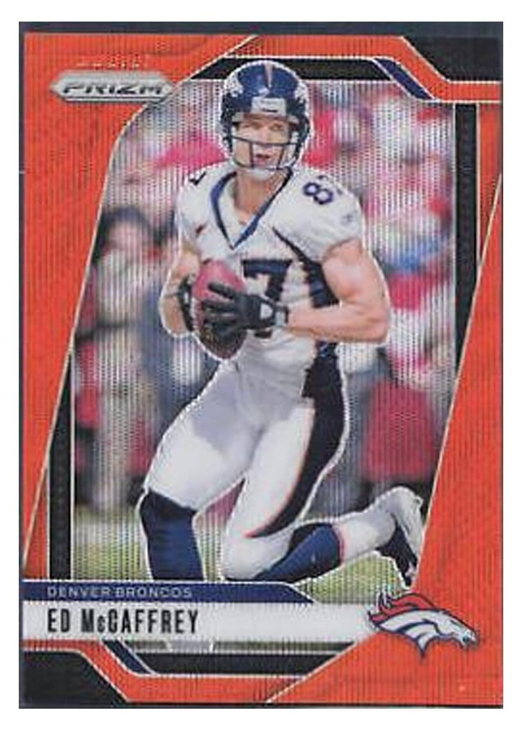 2024 Panini Prizm Base Set Ed McCaffrey #90 card