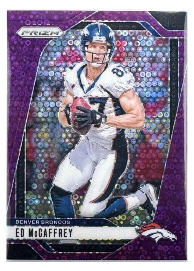 2024 Panini Prizm Base Set Ed McCaffrey #90 card
