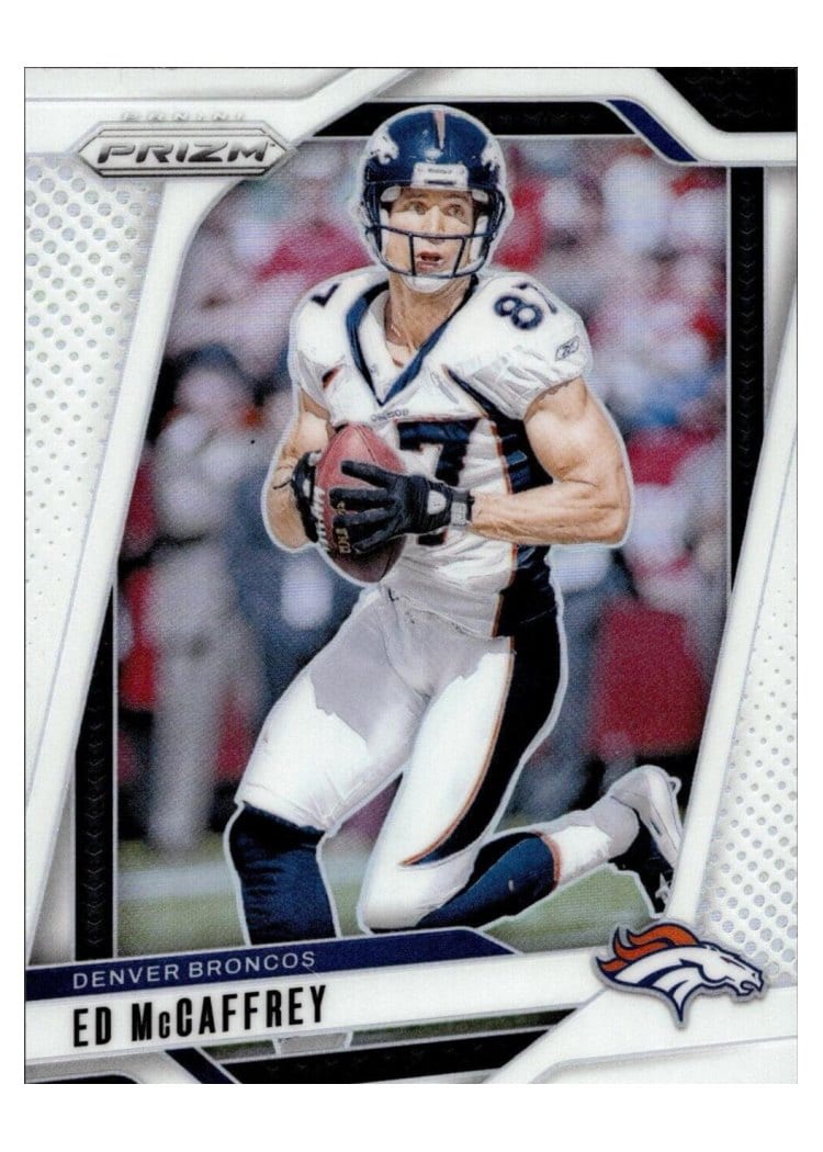 2024 Panini Prizm Base Set Ed McCaffrey #90 card