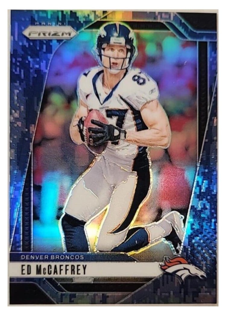 2024 Panini Prizm Base Set Ed McCaffrey #90 card