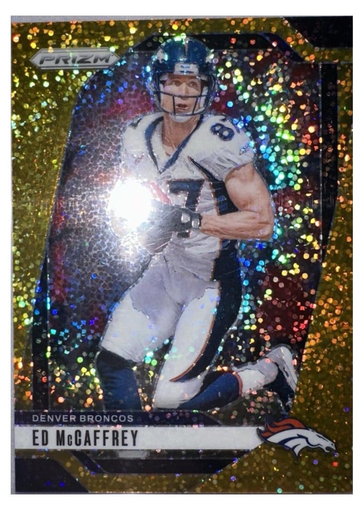 2024 Panini Prizm Base Set Ed McCaffrey #90 card