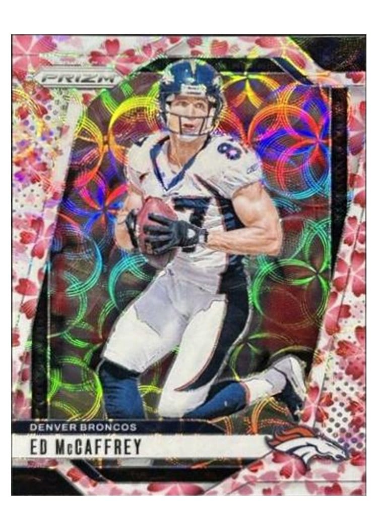 2024 Panini Prizm Base Set Ed McCaffrey #90 card