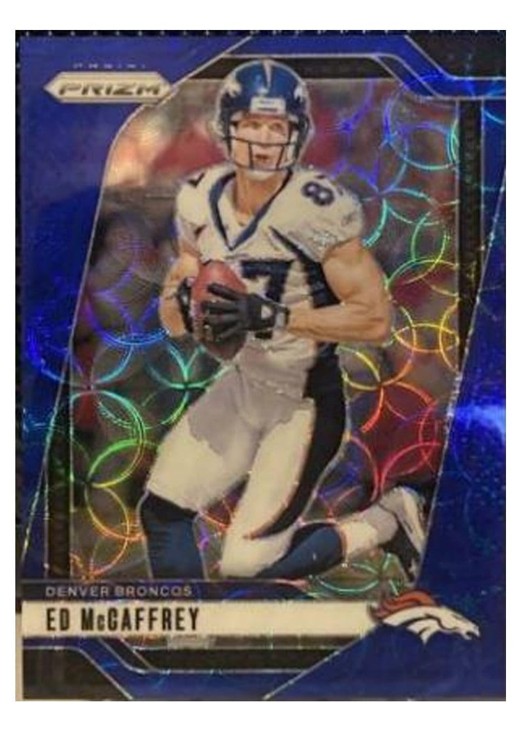 2024 Panini Prizm Base Set Ed McCaffrey #90 card