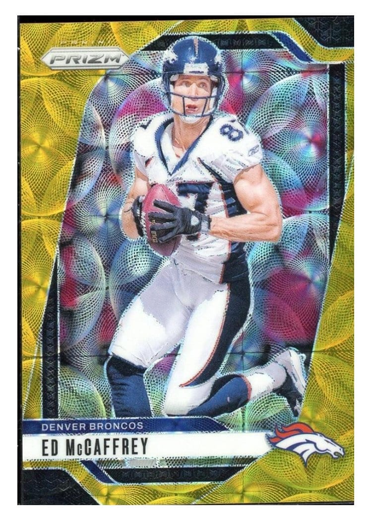 2024 Panini Prizm Base Set Ed McCaffrey #90 card