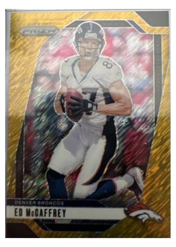 2024 Panini Prizm Base Set Ed McCaffrey #90 card