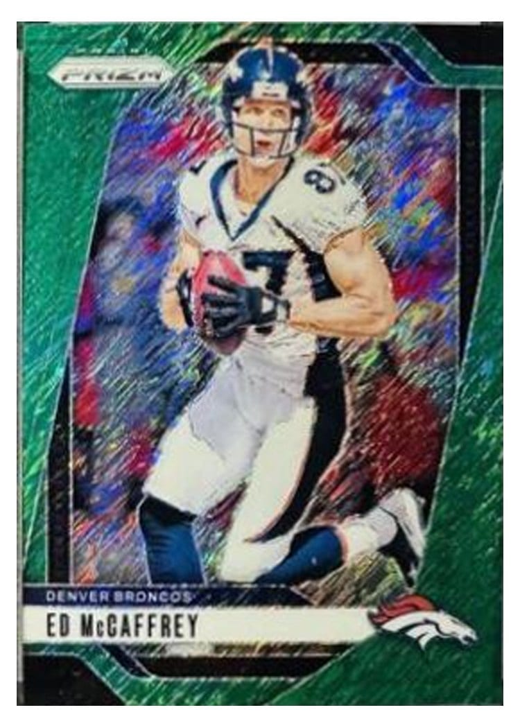 2024 Panini Prizm Base Set Ed McCaffrey #90 card