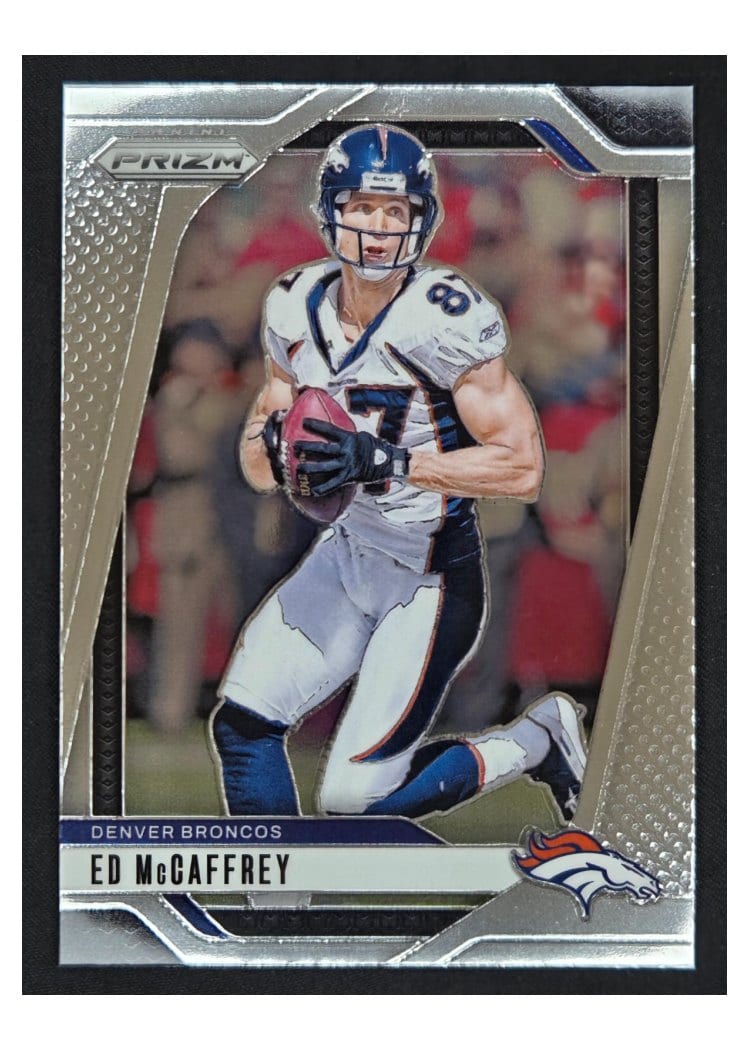 2024 Panini Prizm Base Set Ed McCaffrey #90 card