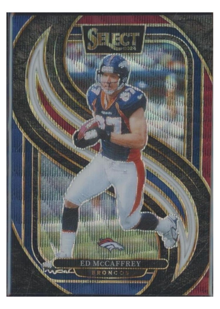 2024 Panini Select Base Set Ed McCaffrey #154 card